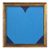 Ron Giusti Mini Heart - Navy Azure 8x8