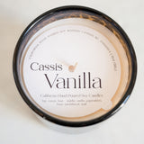 Cassis Vanilla Amber Tortoise Candle