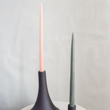 Ceramic Grand Taper Holder, Smoke