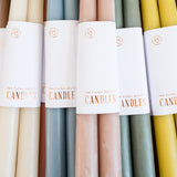 12" Dipped Taper Candles - Heron