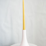 Ceramic Grand Taper Holder, Matte White (Tall)