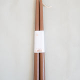 12" Dipped Taper Candles - Peat