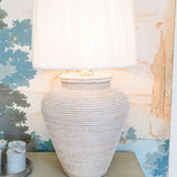 Nantucket Rattan Large Lamp