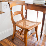Antique Tiger Maple Chairs