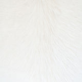 Saddle Stool with White Cowhide