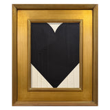 Ron Giusti - Mini Heart - Cream/Black 9x12